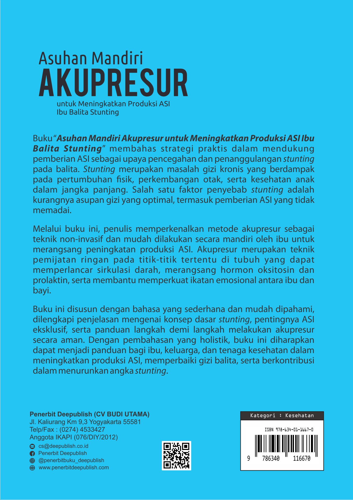 Buku Asuhan Mandiri Akupresur untuk Meningkatkan Produksi ASI Ibu Balita Stunting - Gambar 4