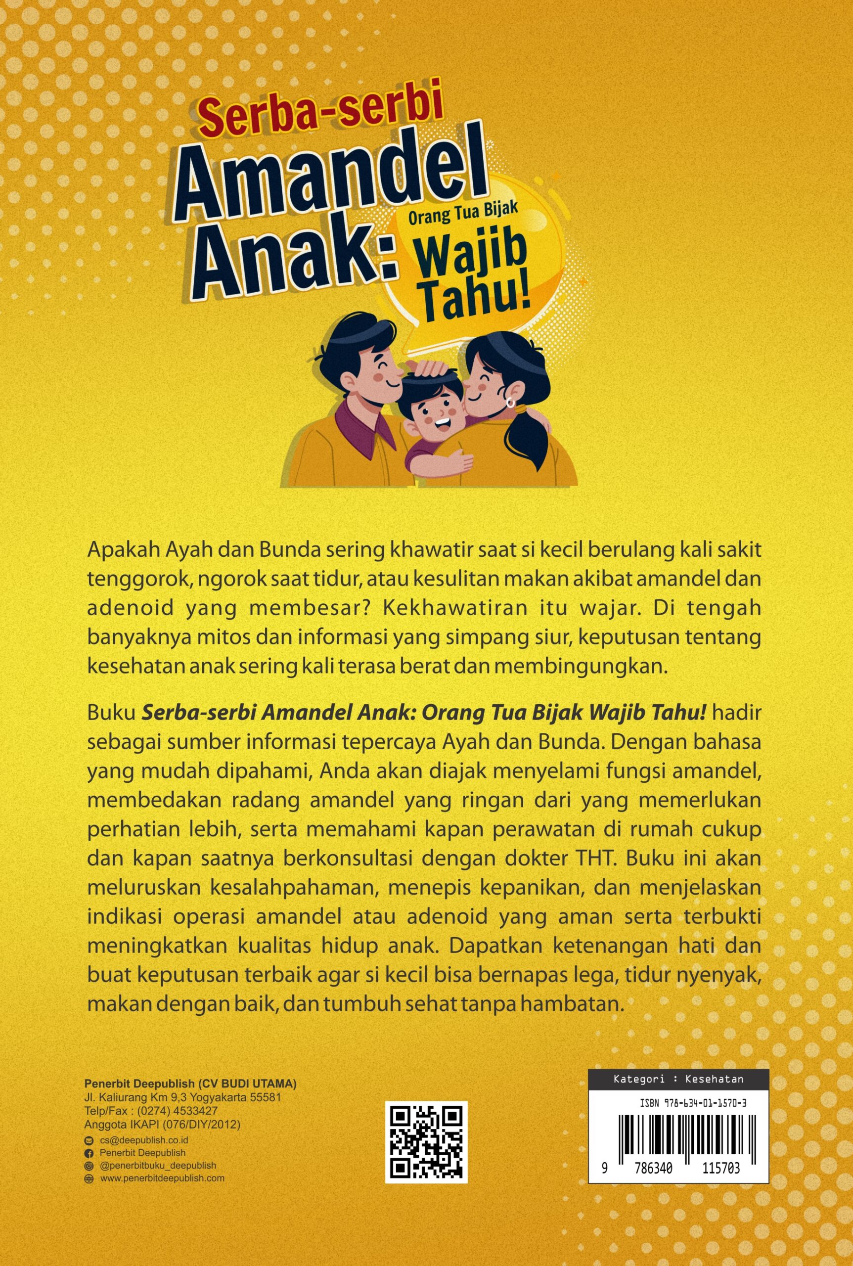 Buku Serba-serbi Amandel Anak: Orang Tua Bijak Wajib Tahu! - Gambar 5