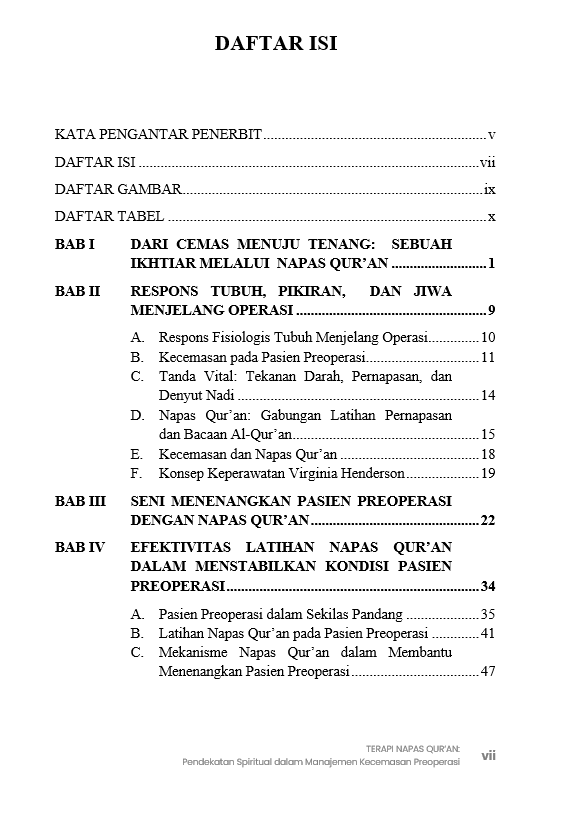 Buku Terapi Napas Qur’an: Pendekatan Spiritual dalam Manajemen Kecemasan Preoperasi - Gambar 3