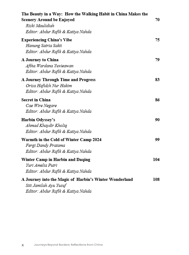 Journeys Beyond Borders: Reflections From China Book - Gambar 4