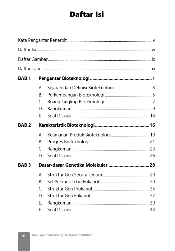 Buku Ajar Bioteknologi Molekuler Pertanian - Gambar 2