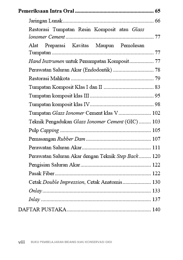 Buku Pembelajaran Bidang Ilmu Konservasi Gigi - Gambar 5