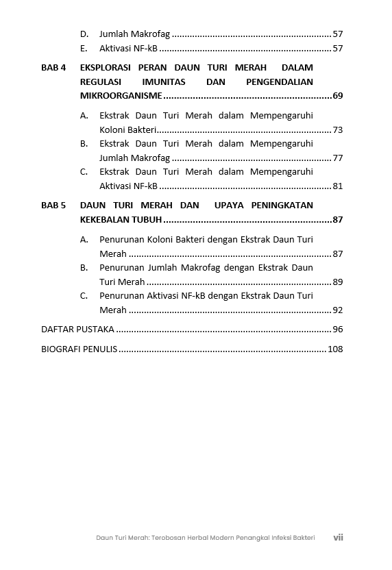 Buku Daun Turi Merah: Terobosan Herbal Modern Penangkal Infeksi Bakteri - Gambar 3