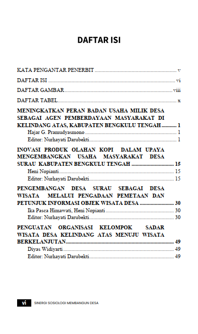 Buku Sinergi Sosiologi Membangun Desa - Gambar 2