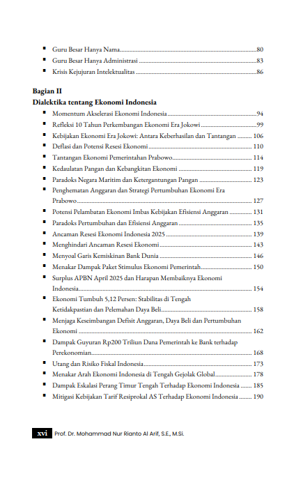 Buku Dialektika Pembangunan: Esai Tentang Masa Depan Bangsa - Gambar 4