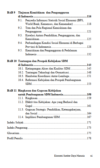 Buku Ekonomi Sumber Daya Manusia: Teori dan Evaluasi Kebijakan Pengentasan Kemiskinan dan Pengangguran di Indonesia - Gambar 4