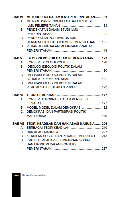 Buku Filsafat Pemerintahan: Kajian Teoretis, Metodologis, dan Etis dalam Ilmu Pemerintahan - Gambar 4