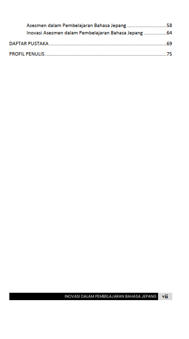 Buku Inovasi dalam Pembelajaran Bahasa Jepang - Gambar 3