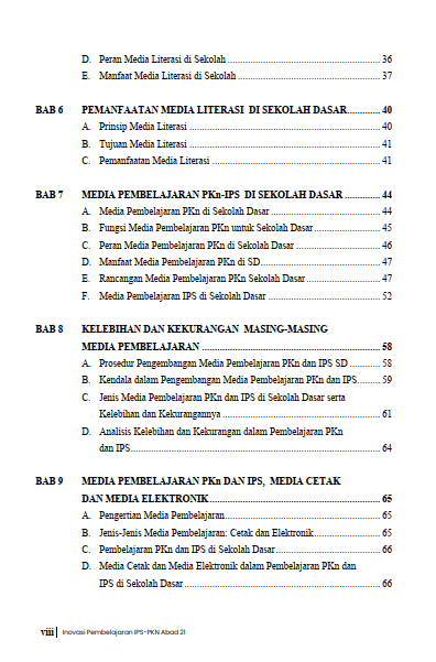 Buku Inovasi Pembelajaran IPS-PKn Abad 21: Implementasi Media Literasi Di Sekolah Dasar - Gambar 3
