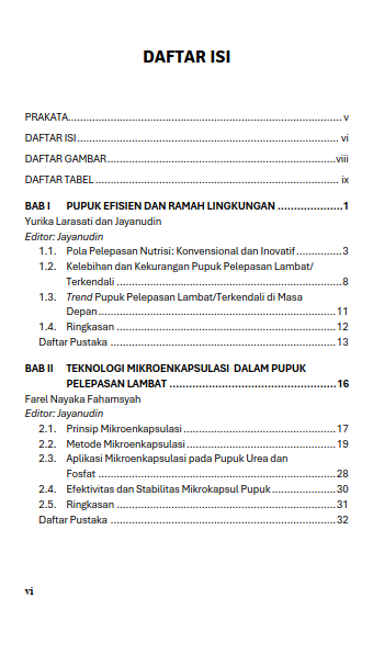 Buku Inovasi Pupuk Ramah Lingkungan Berbasis Hidrogel dan Mikroenkapsulasi untuk Pertanian Berkelanjutan - Gambar 2