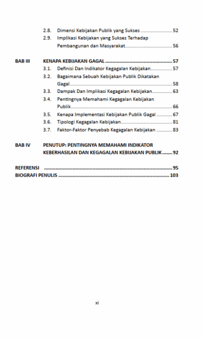 Gambar 3 - Kebijakan publik kenapa sukses dan kenapa gagal