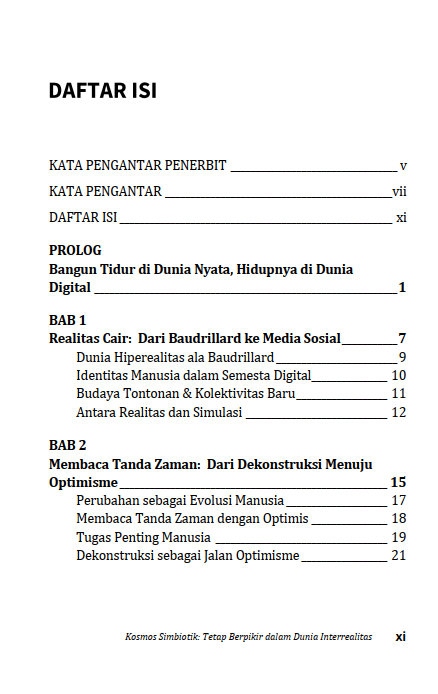 Buku Kosmos Simbiotik: Tetap Berpikir dalam Dunia Interrealitas - Gambar 2