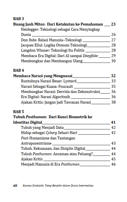 Buku Kosmos Simbiotik: Tetap Berpikir dalam Dunia Interrealitas - Gambar 3