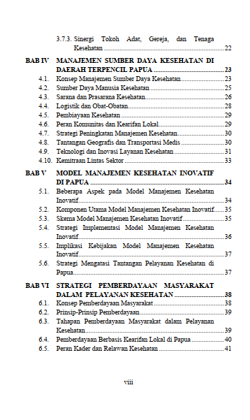 Buku Manajemen Pelayanan Kesehatan di Daerah Terpencil Papua - Gambar 4