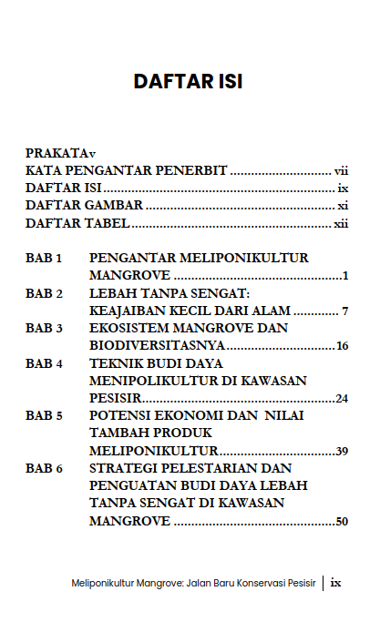 Buku Meliponikultur Mangrove: Jalan Baru Konservasi Pesisir - Gambar 2