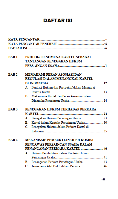 Buku Membangun Pasar Kompetitif: Kartel, Peran Asosiasi, dan Penegakan Hukum di Indonesia - Gambar 2