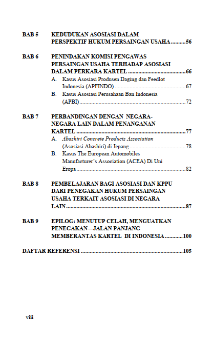 Buku Membangun Pasar Kompetitif: Kartel, Peran Asosiasi, dan Penegakan Hukum di Indonesia - Gambar 3