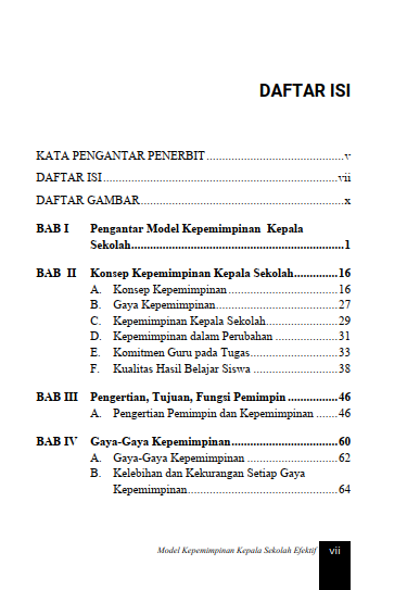 Buku Model Kepemimpinan Kepala Sekolah Efektif - Gambar 2