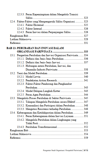 Buku Pengantar Studi Organisasi: Perspektif Pariwisata - Gambar 7