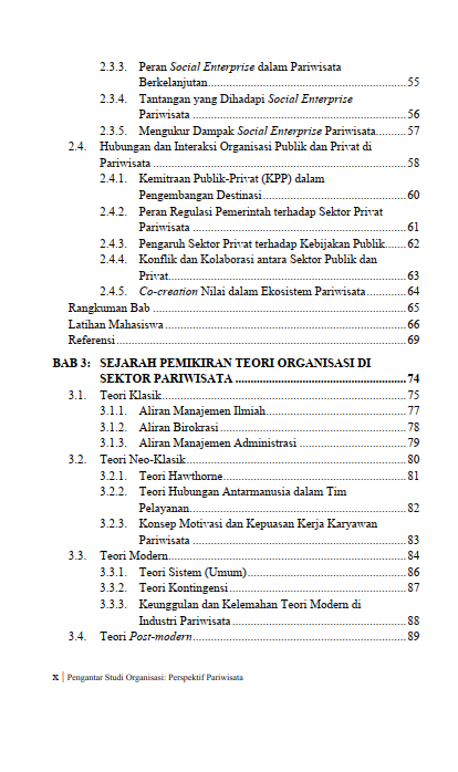 Buku Pengantar Studi Organisasi: Perspektif Pariwisata - Gambar 4