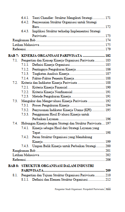 Buku Pengantar Studi Organisasi: Perspektif Pariwisata - Gambar 2