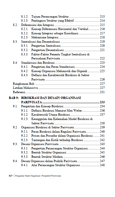Buku Pengantar Studi Organisasi: Perspektif Pariwisata - Gambar 10