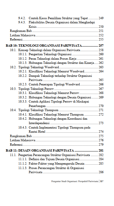 Buku Pengantar Studi Organisasi: Perspektif Pariwisata - Gambar 9