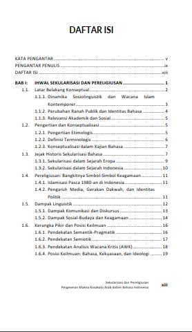 Buku Sekularisasi dan Pereligiusan Pergeseran Makna Kosakata Arab dalam Bahasa Indonesia - Gambar 2