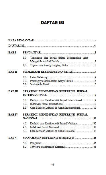 Buku Strategi Mudah Menemukan Referensi Artikel Dan Mengelolanya Dengan Software Manajemen Referensi - Gambar 2