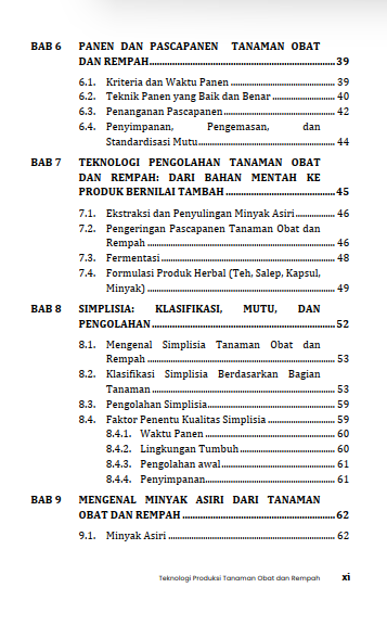 Buku Teknologi Produksi Tanaman Obat dan Rempah - Gambar 5