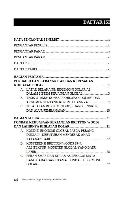 Buku The American Dajjal Runtuhnya Khilafah Dolar - Gambar 2