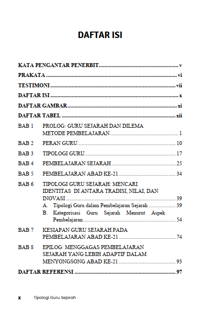 Buku Tipologi Guru Sejarah Mencari Identitas di Antara Tradisi dan Inovasi - Gambar 2