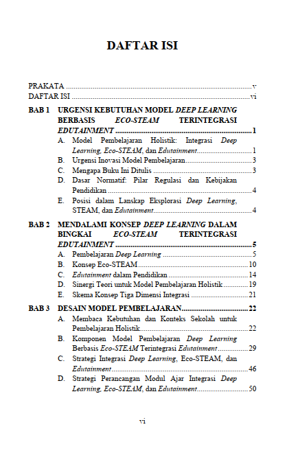 Buku Transformasi Pembelajaran dengan Eco-Steam Edutainment: Panduan Mengajar Mendalam, Kreatif, dan Menyenangkan - Gambar 2