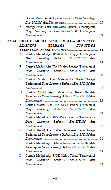 Buku Transformasi Pembelajaran dengan Eco-Steam Edutainment: Panduan Mengajar Mendalam, Kreatif, dan Menyenangkan - Gambar 3
