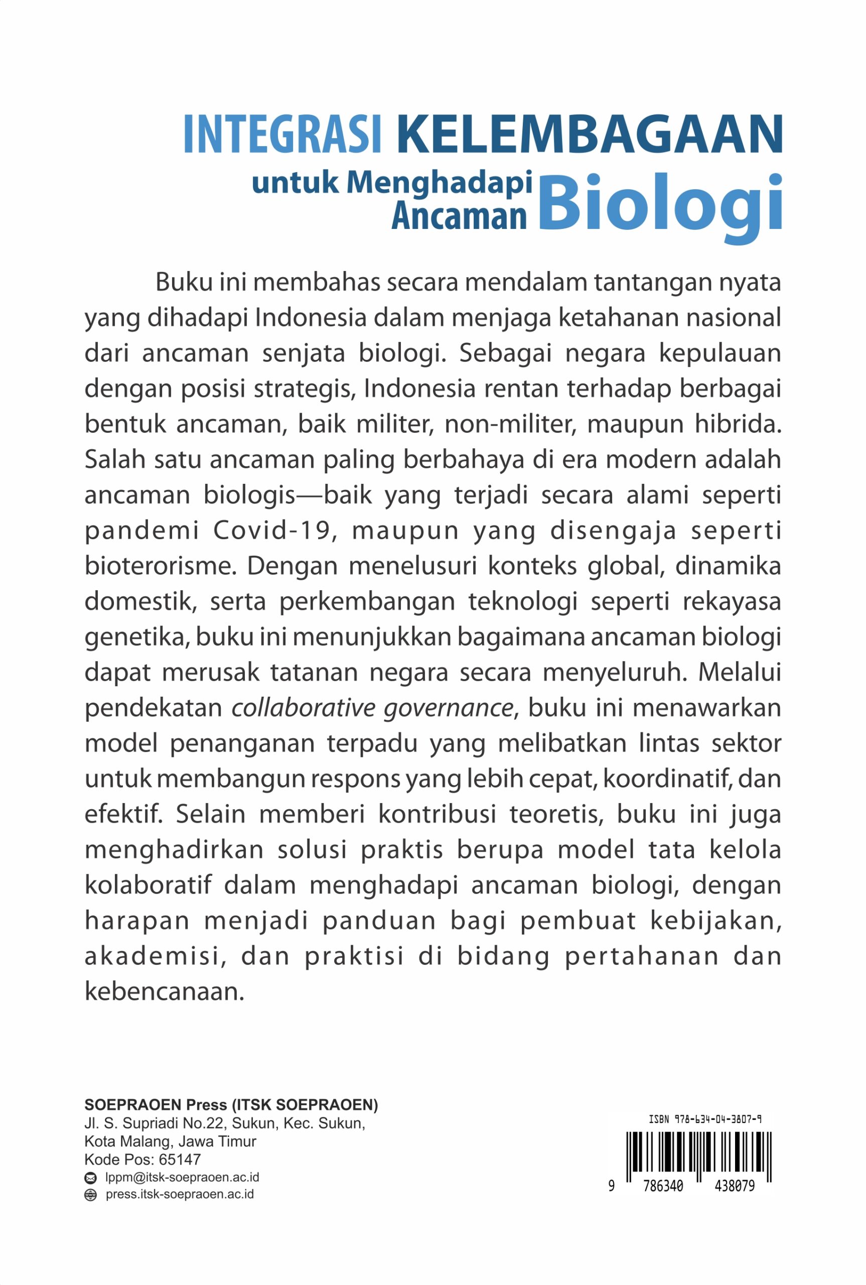 Buku Integrasi Kelembagaan untuk Menghadapi Ancaman Biologi - Gambar 5