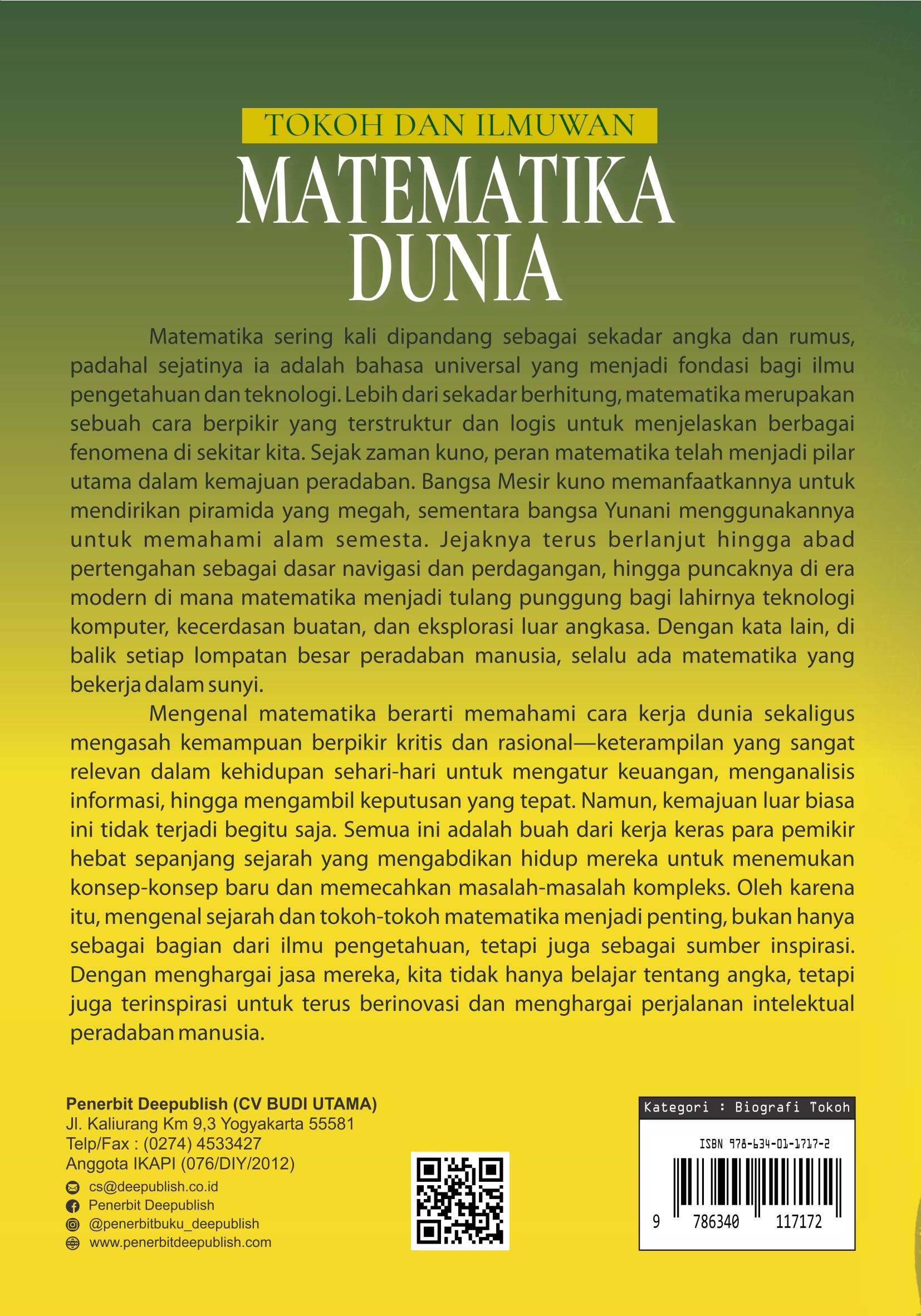 Buku Tokoh dan Ilmuwan Matematika Dunia - Gambar 4