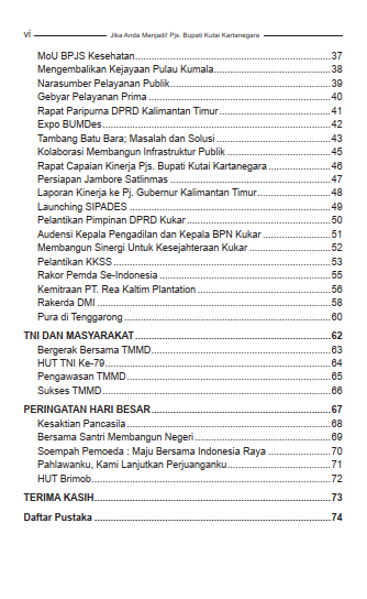 Buku Jika Anda Menjadi! Pjs. Bupati Kutai Kartanegara - Gambar 3