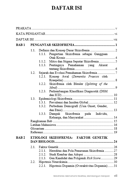 Buku Skizofrenia: Memahami Realitas, Membangun Harapan - Gambar 2