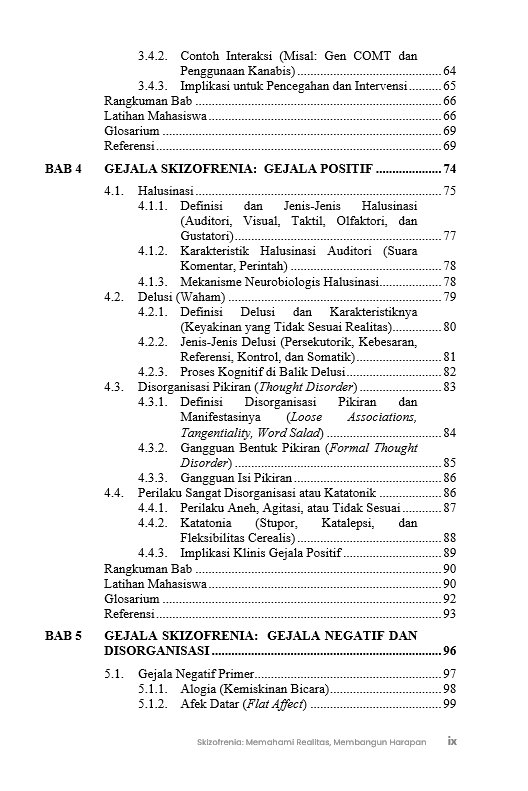 Buku Skizofrenia: Memahami Realitas, Membangun Harapan - Gambar 4