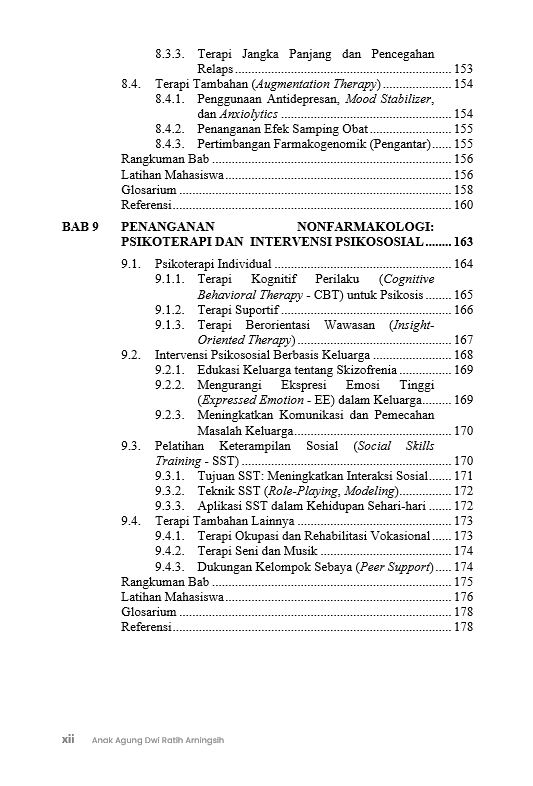 Buku Skizofrenia: Memahami Realitas, Membangun Harapan - Gambar 7