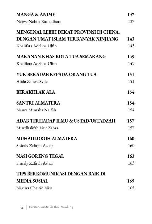 Buku Horison Santri di Kaki Sumbing - Gambar 6