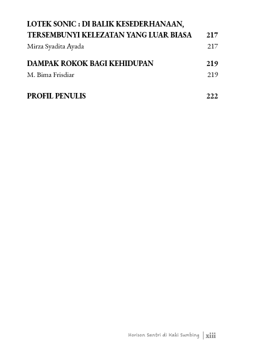 Buku Horison Santri di Kaki Sumbing - Gambar 9