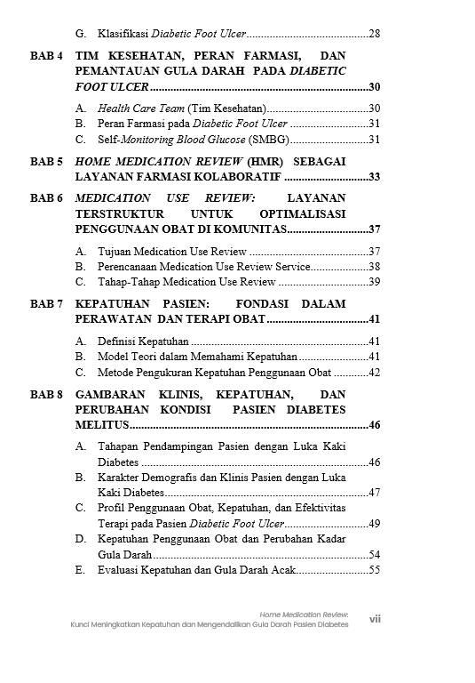 Buku Home Medication Review: Kunci Meningkatkan Kepatuhan dan Mengendalikan Gula Darah Pasien Diabetes - Gambar 3