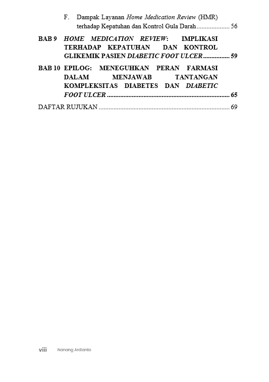 Buku Home Medication Review: Kunci Meningkatkan Kepatuhan dan Mengendalikan Gula Darah Pasien Diabetes - Gambar 4