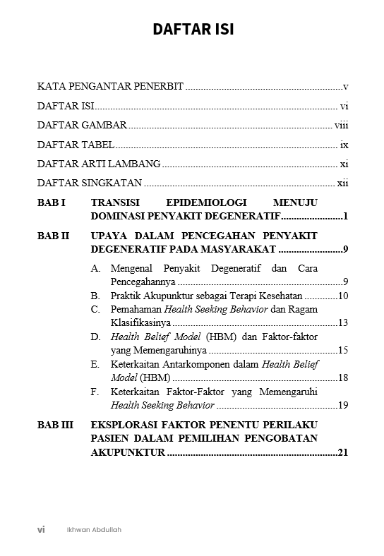 Buku Terapi Akupunktur sebagai Jalan Pemulihan: Tinjauan Health Seeking Behavior pada Penyakit Degeneratif - Gambar 2
