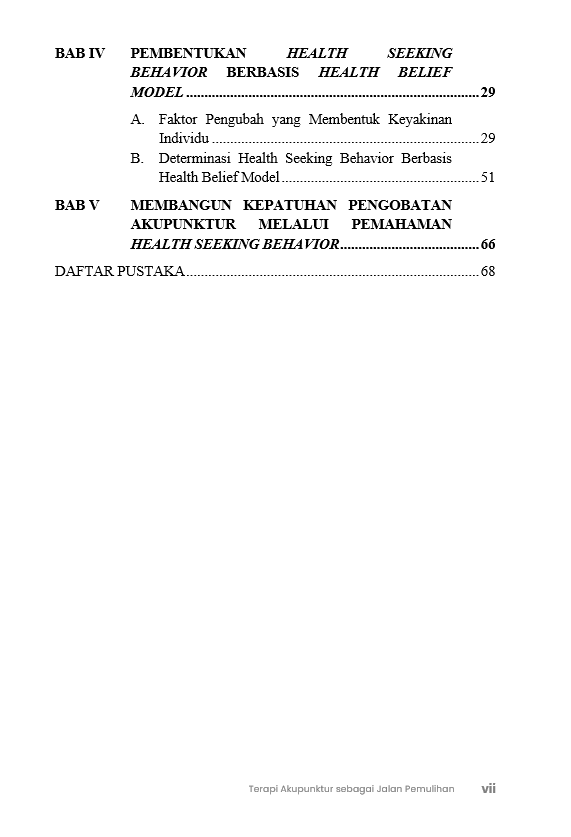 Buku Terapi Akupunktur sebagai Jalan Pemulihan: Tinjauan Health Seeking Behavior pada Penyakit Degeneratif - Gambar 3