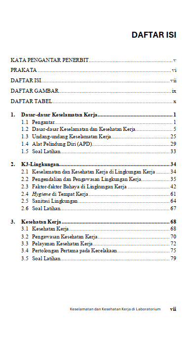 Buku Keselamatan dan Kesehatan Kerja di Laboratorium - Gambar 2