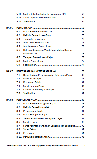 Buku Ketentuan Umum dan Tata Cara Perpajakan (KUP) Berdasarkan Ketentuan Terkini - Gambar 3