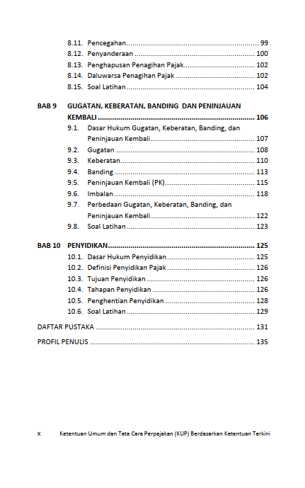 Buku Ketentuan Umum dan Tata Cara Perpajakan (KUP) Berdasarkan Ketentuan Terkini - Gambar 5