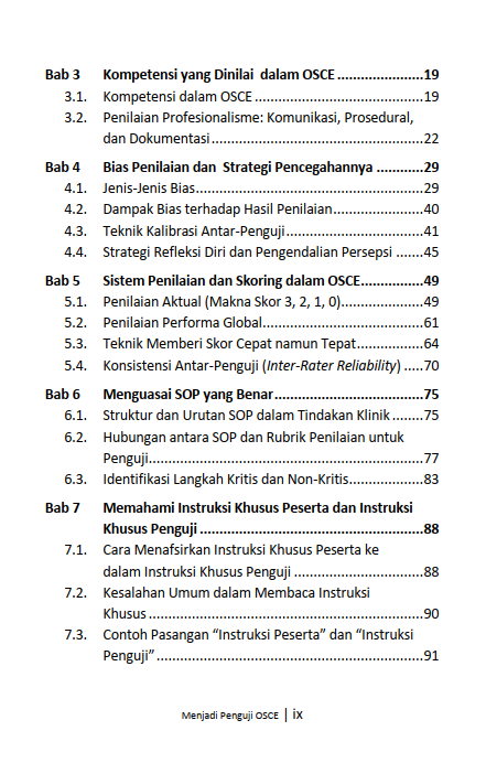 Buku Menjadi Penguji Osce: Akurat, Objektif, Konsisten, dan Profesional (Buku Wajib Bagi Setiap Individu Dosen Pendidikan Kesehatan) - Gambar 4